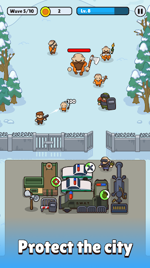 Police Merge Defense Screenshot 2