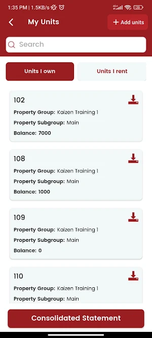 Dubai South Association Screenshot 2