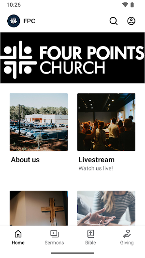Four Points Church Screenshot 0