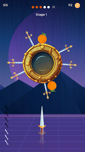 KnifeHit -Mind Activation Game Screenshot 0