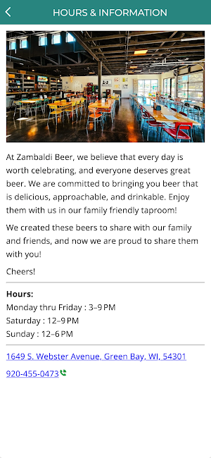 Zambaldi Beer Screenshot 3