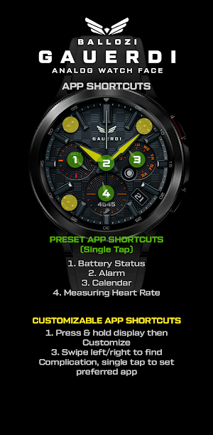 BALLOZI Gauerdi Watch Face Screenshot 1