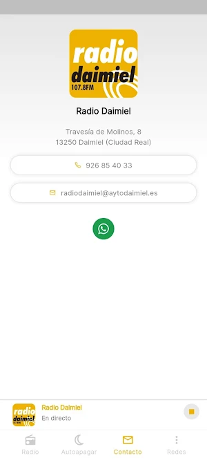 Radio Daimiel Screenshot 1