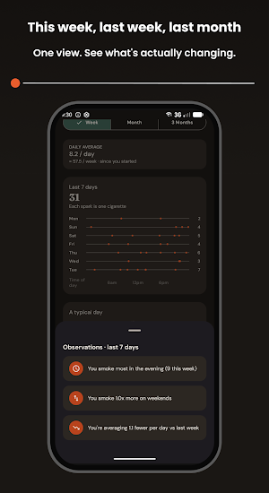 Sutts: Cigarette Tracker AI Screenshot 2