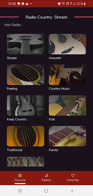 Radio Country Screenshot 1
