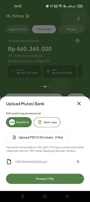 Artosku - Pencatat Keuanganmu Screenshot 3