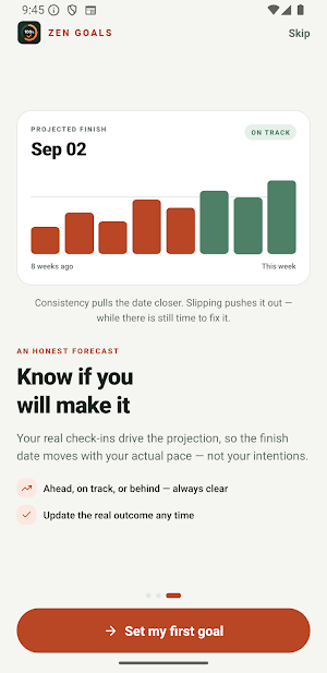 Goal Tracker: Zen Goals Screenshot 0