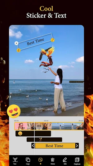 Fire Effect video editor Screenshot 3