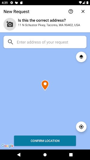 TacomaFIRST 311 Screenshot 1
