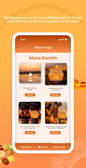 Dharmik - Online Puja & Prasad Screenshot 2