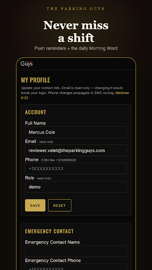 TPG Team Portal Screenshot 3