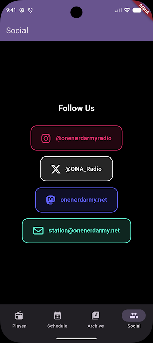 OneNerdArmy Radio Screenshot 3