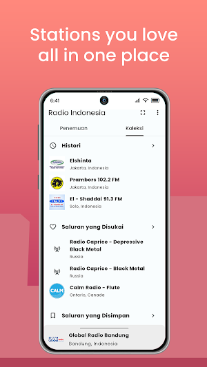 Radio Indonesia Screenshot 3