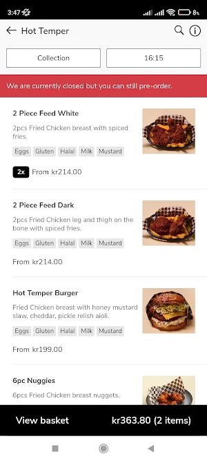 Oslo Restaurant Group Screenshot 1
