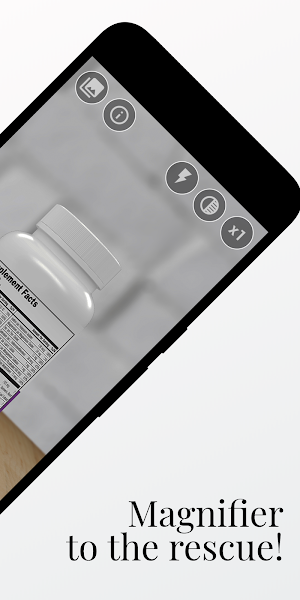 Magnifier - Magnifying Glass with flashlight Screenshot 1
