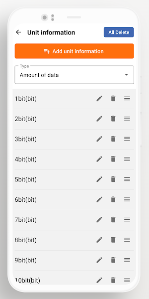 Unit Converter Screenshot 2