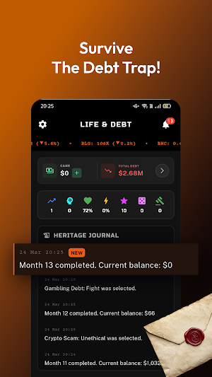 Life and Debt Simulator Screenshot 0