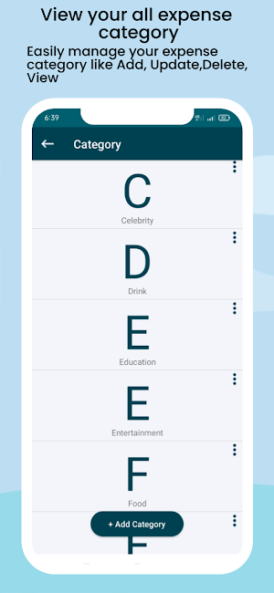Expense Manager-Money Planning Screenshot 3