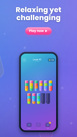 sort.pit · Water Sort Screenshot 3