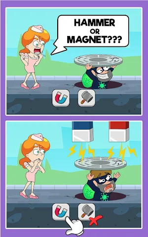 Save The Lady - Trivia Questions - Brain Teasers Screenshot 0