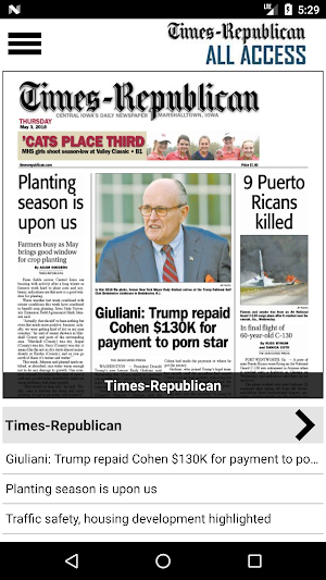 Times-Republican All Access Screenshot 0