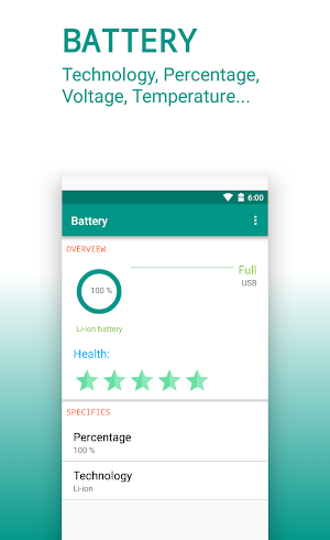Phone Stats - Device info Screenshot 1