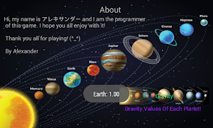 Solar System Game Screenshot 1
