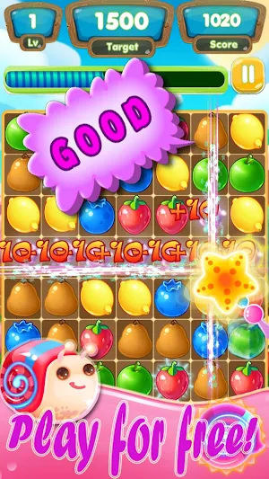 Crazy Fruit Crush Legend 2018 Screenshot 1