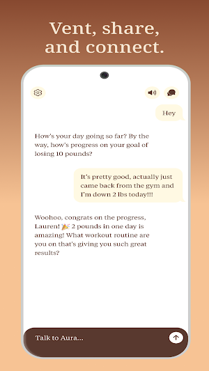 Aura - AI Chat Companion Screenshot 2