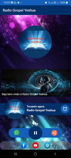 Rádio Gospel Yeshua Screenshot 2