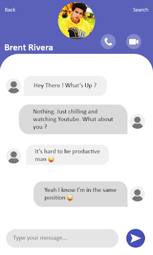 Brent Rivera Fake Call & Chat Screenshot 3