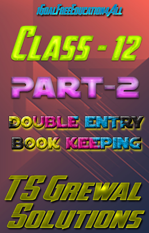 Account Class-12 Solutions (TS Grewal Vol-2) 2019 Screenshot 0