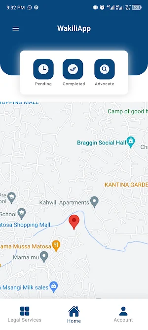 WakiliApp - Legal Services Screenshot 2