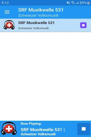 SRF Musikwelle 531 Radio App Screenshot 0