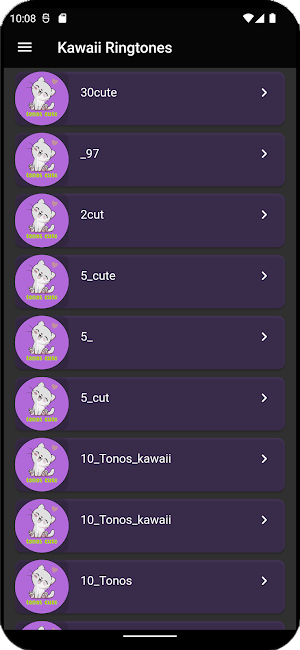 Cute Kawaii Ringtones Screenshot 1