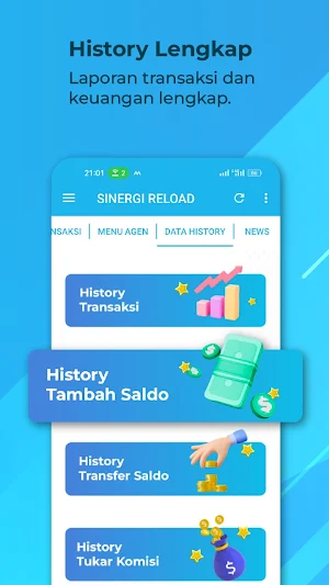 Sinergi Pulsa Reload Screenshot 1