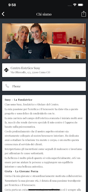 Centro Estetico Susy Screenshot 1