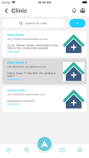 Patient App Screenshot 1