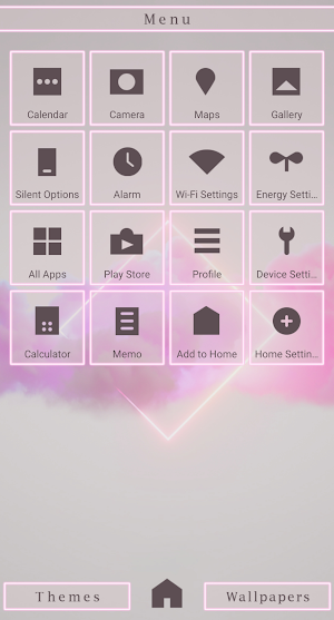 Vibrant Clouds Theme +HOME Screenshot 1