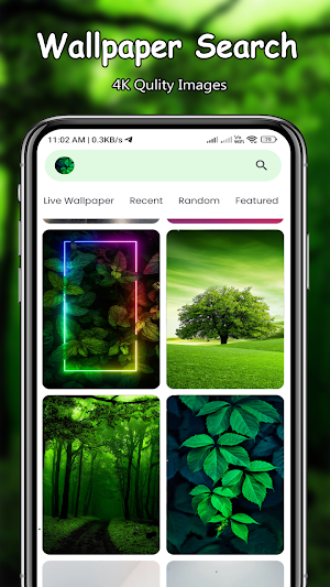 Green Wallpapers 4K Screenshot 2