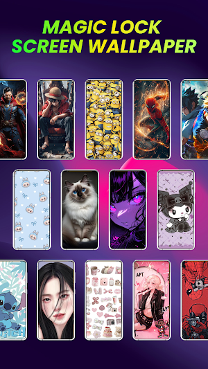 Zipper Lock Screen Wallpapers Screenshot 1