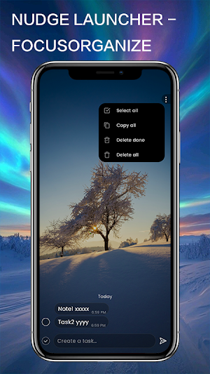 Nudge Launcher - FocusOrganize Screenshot 1