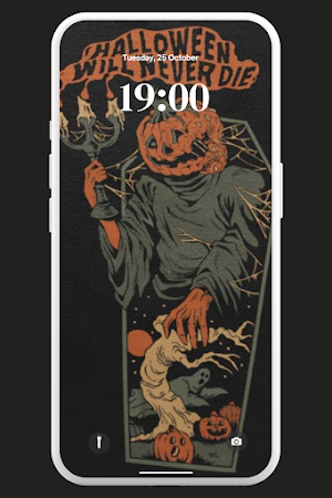 Vintage Halloween Wallpaper 4K Screenshot 3