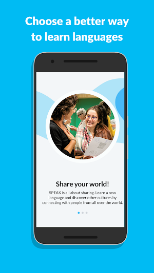 SPEAK, learn a new language Screenshot 0