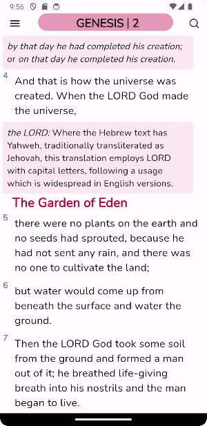 Good News Gospel Bible Screenshot 1