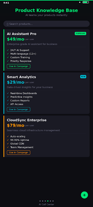 AI Call Center - Sales Dialer Screenshot 3
