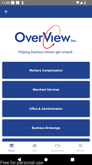 Overview Bookkeeping Screenshot 1