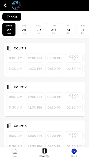 Central Tennis Dubai Screenshot 3
