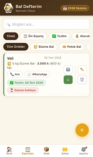 Bal Defterim Screenshot 2