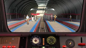 Euro Train Racing Game 2017- Multiplayer Screenshot 1